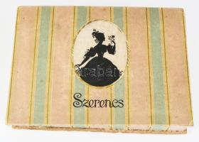 Doboz, Kaeszné Lukáts Kató (1900-1990) tervező bonbon a Szerencsi csokoládégyár számára papír borítá...