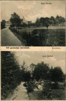 1909 Kassa, Kosice; Női gazdasági tanintézet, kerti fölvétel. Divald K. fia Eperjes 48. / girl schoo...