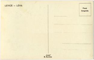 Léva, Levice; Tanítóképző, M. R. Stefánik szobra, Szenessy vendéglő / teachers' training instit...