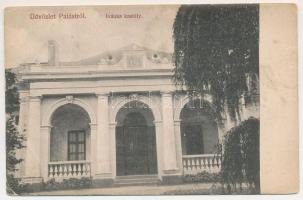 1917 Palást, Plástovce; Ivánka kúria, kastély / castle, villa (fa)