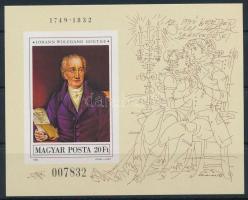 1986 Festmény (XX.) - Goethe vágott blokk (5.500)
