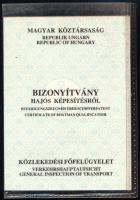 1999 Hajós géptiszti képesítő bizonyítvány