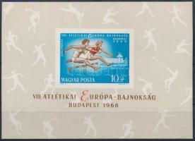 1966 Atlétikai EB (I.) vágott blokk