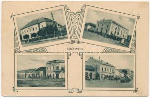 1935 Gálszécs, Secovce; Járásbíróság, zsinagóga, L. Friedman, Paskesz üzlete, szálloda, automobil. J...
