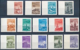 1966 Repülő (VII.) ívszéli vágott sor (20.000)