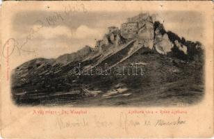 1904 Lejtava, Zsolnalitva, Lietava (Vágvölgy, Povazie); vár. Gansel Lipót 183. / Hrad Lietava / cast...