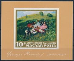 1966 Festmények (I.) vágott blokk