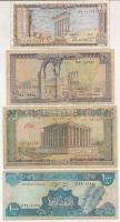 Libanon 1964. 1L + 1974. 10L + 1985. 50L + 1988. 1000L T:F-VG
Lebanon 1964. 1 Livre + 1974. 10 Livr...