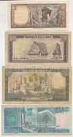 Libanon 1964. 1L + 1974. 10L + 1985. 50L + 1988. 1000L T:F-VG
Lebanon 1964. 1 Livre + 1974. 10 Livr...