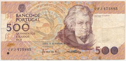 Portugália 1993. 500E "CFJ 475885" T:F
Portugal 1993. 500 Escudos "CFJ 475885" ...