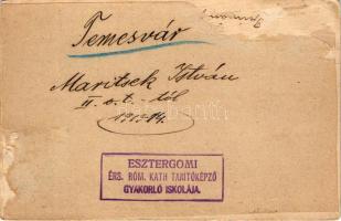 1907 Örményes, Armenis; Temesvár-Orsovai vasút, vasúti híd. Hutterer G. kiadása / railway line betwe...