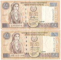 Ciprus 1997-2004. 1P (2xklf) T:F
Cyprus 1997-2004. 1 Pound (2xdiff) C:F
Krause P#60