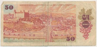 Csehszlovákia 1987. 50K "F 14 775733" T:F 
Czechoslovakia 1987. 50 Korun "F 14 77573...