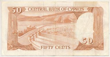 Ciprus 1983. 50c "C971423" T:F
Cyprus 1983. 50 Cents "C971423" C:F
Krause P#52