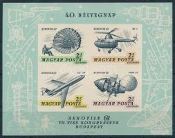 1967 Bélyegnap - Aerofila (II.) vágott blokk (5.000)