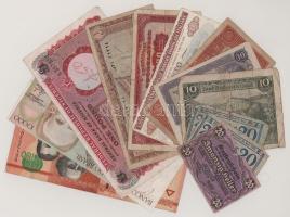 Vegyes, 12db-os külföldi bankjegy és osztrák szükségpénz-tétel T:F-G
Mixed, 12pcs foreign banknote ...