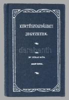 Jókai Mór: Kertészgazdászati jegyzetek. (Minikönyv.) Bp., 1975, Mezőgazdasági Könyvkiadó. Az 1896. é...