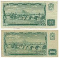 Csehszlovákia 1961. 100K (2x) T:F-VG
Czechoslovakia 1961. 100 Korun (2x) C:F-VG
Krause P#91.b