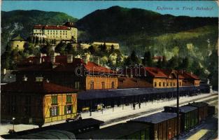 Kufstein (Tirol), Bahnhof / railway station, train (EK)
