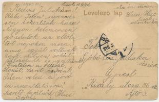 1916 Ópálos, Ó-Pálos, Ópaulis, Paulis (Arad-Hegyalja); Bódi villa, Baross villa, Bogdán villa, templ...