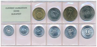 1989. 2f-20Ft (10xklf) érmés forgalmi sor fóliatokban T:UNC 
Adamo FO22