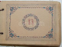 1946-47 Kézzel festett hangversenynaptár a kor összes híres magyar karmesterének és zenészének aláírásával gazdagon illusztrált lapokon. Közel 100 oldal kb 400 aláírással! Rendkívüli darab!