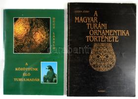 2 db - Huszka József: A magyar turáni ornamentika története. Bp., 1994. + Dúcz László: A közöttünk é...