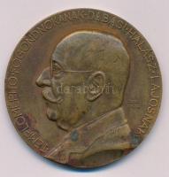 Berán Lajos (1882-1943) 1935. "Dabasi Halász Lajos" bronz emlékérem. "AZ EMLÉKEZET-TE...