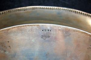 Múlt század eleji német mesterjelzéssel ellátott ezüst (Ag) tál szép állapotban 28cm-es hosszúsággal...