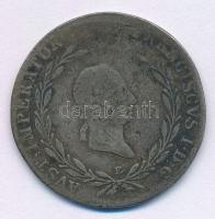 1828E 20kr Ag "I. Ferenc" Gyulafehérvár T:F patina
Unger III.: 1380.b, Huszár: 1980, Adam...