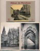 Denée, Maredsous, Abbaye / 12 postcards in damaged case
