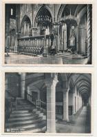 Denée, Maredsous, Abbaye / 12 postcards in damaged case