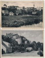 Dachau - 2 pre-1945 town postcards in mixed quality
