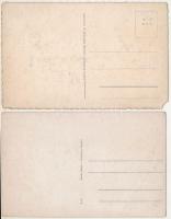 Dachau - 2 pre-1945 town postcards in mixed quality