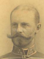 1904 nagysolymosi Koncz Frigyes altábornagy a 8. honvéd gyalogezred parancsnoka litográfia, autográf...