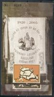 2005 Trianon 85. évfordulója emlékívpár