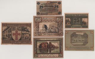 Német Birodalom / Weimari Köztársaság 1919-1922. 25pf (6xklf) T:XF-VG
Germany /Weimar Republic 1919...