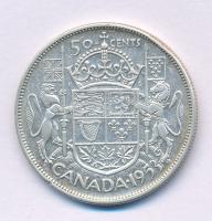 Kanada 1953. 50c Ag "II. Erzsébet" kapszulában T:VF
Canada 1953. 50 Cents Ag "Elizab...