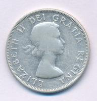 Kanada 1953. 50c Ag "II. Erzsébet" kapszulában T:VF
Canada 1953. 50 Cents Ag "Elizab...