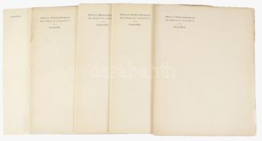 cca 1920-1930 Ganz és Társa-Danubius Gép-, Waggon- és Hajógyár Rt. alelnöke fejléces, vízjeles levél...