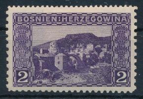 1906 2H bélyeg 12:9:10:9 vegyes fogazással