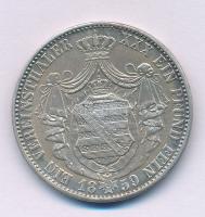 Német Államok / Szászország 1859F 1 Vereinsthaler Ag "I. János" Drezda, kapszulában T:XF p...
