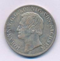 Német Államok / Szászország 1859F 1 Vereinsthaler Ag "I. János" Drezda, kapszulában T:XF p...