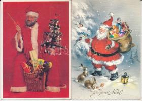 MIKULÁS - 12 db MODERN képeslap / SAINT NICHOLAS - 12 modern postcards