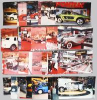 1989-1999 New York Auto Showk felvételei, 50 db színes fotó, 10x15 cm