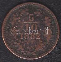 1882. 5/10kr T:3
