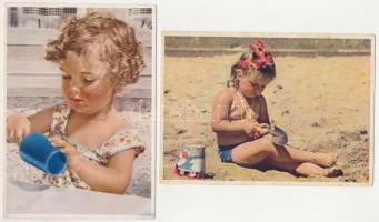 5 db MODERN gyerek képeslap / 5 modern children postcards
