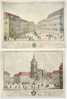 Praha, Prága, Prague - 12 modern art town postcards 1792-1794 in paper case