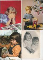 GYEREKEK - 36 db MODERN képeslap és fotó / CHILDREN - 36 modern postcards and photos