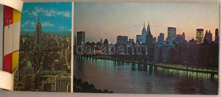 NEW YORK - MODERN képeslapfüzet 11 lappal / modern postcard booklet with 11 cards